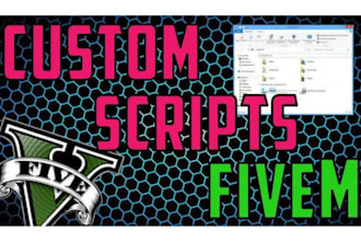 create your fivem server with custom scripts and features