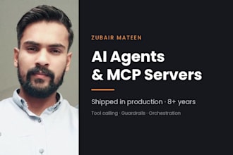build ai agents with tool use and mcp integration