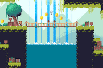 create 2d pixel art games and prototypes in unity or godot