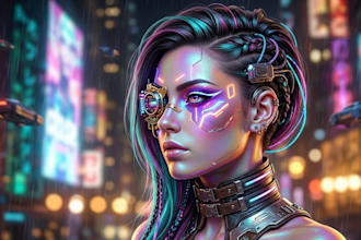 create custom ai art and prompts using gemini