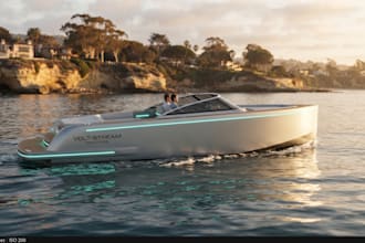 design electric boat with hull, stability and propulsion analysis