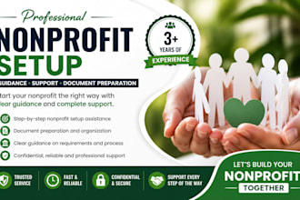 help you set up your nonprofit organization
