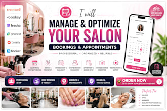 manage and optimize your salon bookings on treatwell booksy fresha and phorest