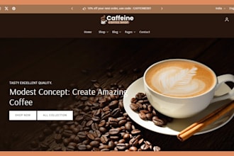 beverage website soft drink store wine shopify store juice store coffee shop