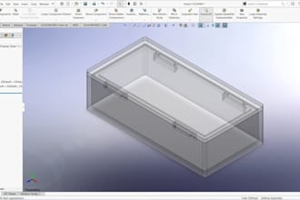 design snap fit plastic enclosures, modify cad and industrial product design