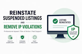 write amazon poa for listing reinstatement