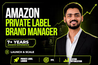 launch and scale your amazon private label brand with PPC and SEO