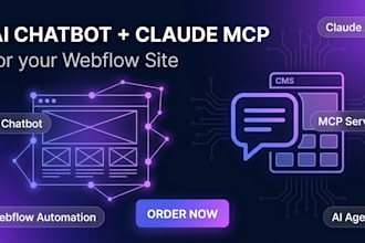 build webflow ai chatbo webflow claude mcp server, claude integration, ai agent
