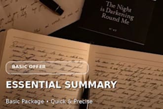 write well researched summaries, reports, and articles