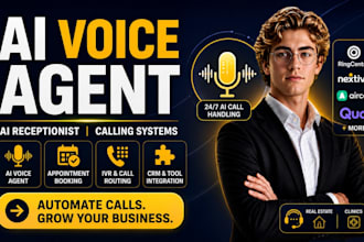 setup ringcentral quo nextiva aircall IVR ai voice agent clinic for real estate