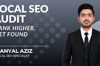 do a local SEO audit and provide a fix list for your website