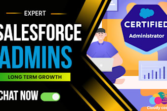 be your certified salesforce admin or developer