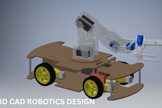 robotics cad, stem kit enclosure, cnc parts, fusion 360 stl prototype files cads