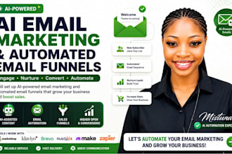set up ai email marketing and automated email funnels