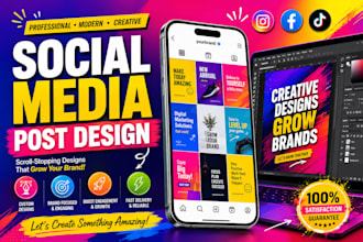 design social media ad creative and run facebook instagram ads