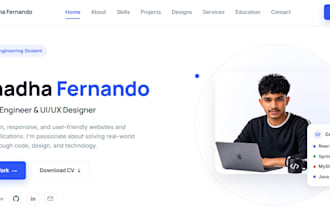 design and develop website using figma HTML CSS and js