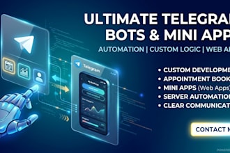 create a telegram bot for booking and scheduling clients