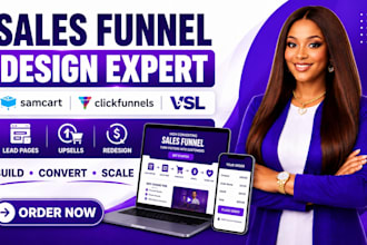 samcart, clickfunnels, vsl, sales funnels, lead pages, upsells, kartra redesign