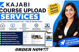 be your kajabi virtual assistant for kajabi website, course, and email marketing