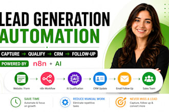 automate lead generation and CRM workflows