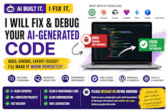 fix and debug your ai generated website code