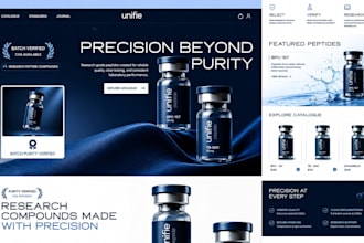 design peptide website supplement website research peptide website peptide store