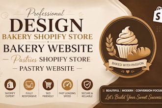 design bakery shopify store bakery website pastries shopify store pastry website
