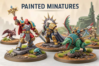 paint your warhammer 40k and fantasy miniatures