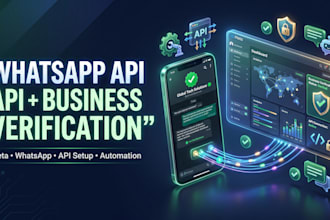 setup meta business manager and whatsapp business api