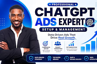 setup and manage chatgpt ads campaigns for your business