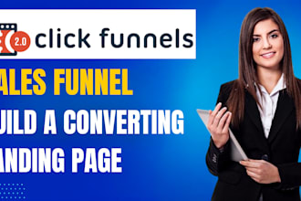 build a clickfunnels sales funnel for your product or service