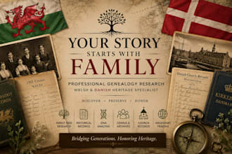 family history, family tree, genealogy research for your danish ancestory