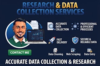conduct research and collect data