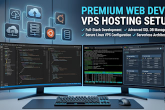 build crypto websites, custom web app sql databases and server setup