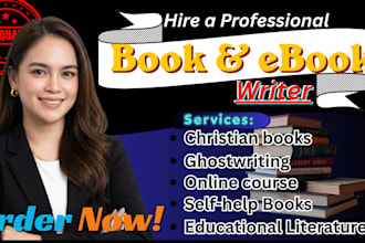 write your book as an ebook writer, ghostwriter, ghost book writer