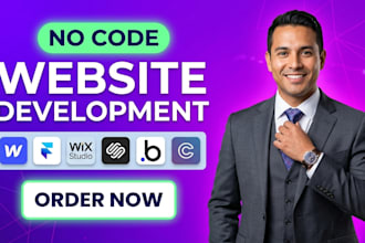 do no code website development with framer, bubble, and webflow