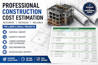 professional cost estimation for large and small projects