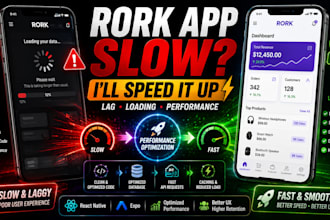 optimize your rork app, fix lag, slow loading and performance issues