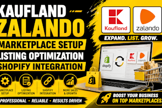 do kaufland zalando marketplace setup listing optimization shopify integration