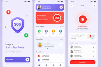 develop emergency alert app, criminal alert app, cctv monitor app, emergency app