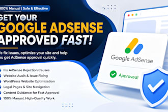 fix google adsense rejection issues and prepare your website for approval