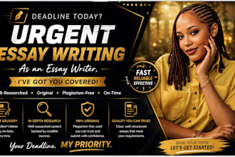 do urgent essay writing, research and summary
