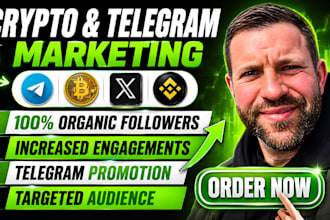 grow crypto telegram promotion, crypto telegram marketing, telegram subscribers