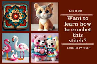 write a crochet pattern for amigurimis