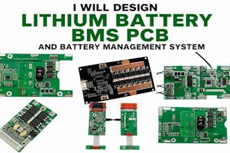 design lithium ion bms pcb battery pack ev protection circuit monitoring system