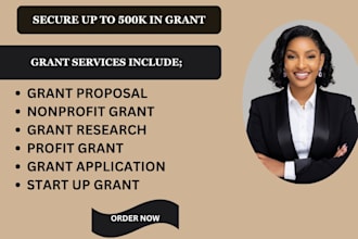 write professional grant proposals and grant applications