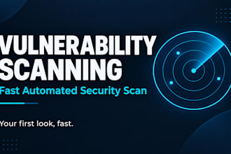 do automated vulnerability scanning on your website, app, or server