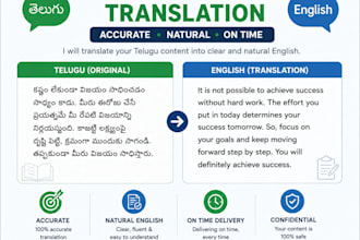 translate telugu to english accurately