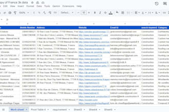 do google map scraping, data extraction, web scraper, data mining and b2b data