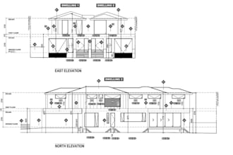 draw architectural permit plan for city approval, 2d floor plan, blueprint plan
